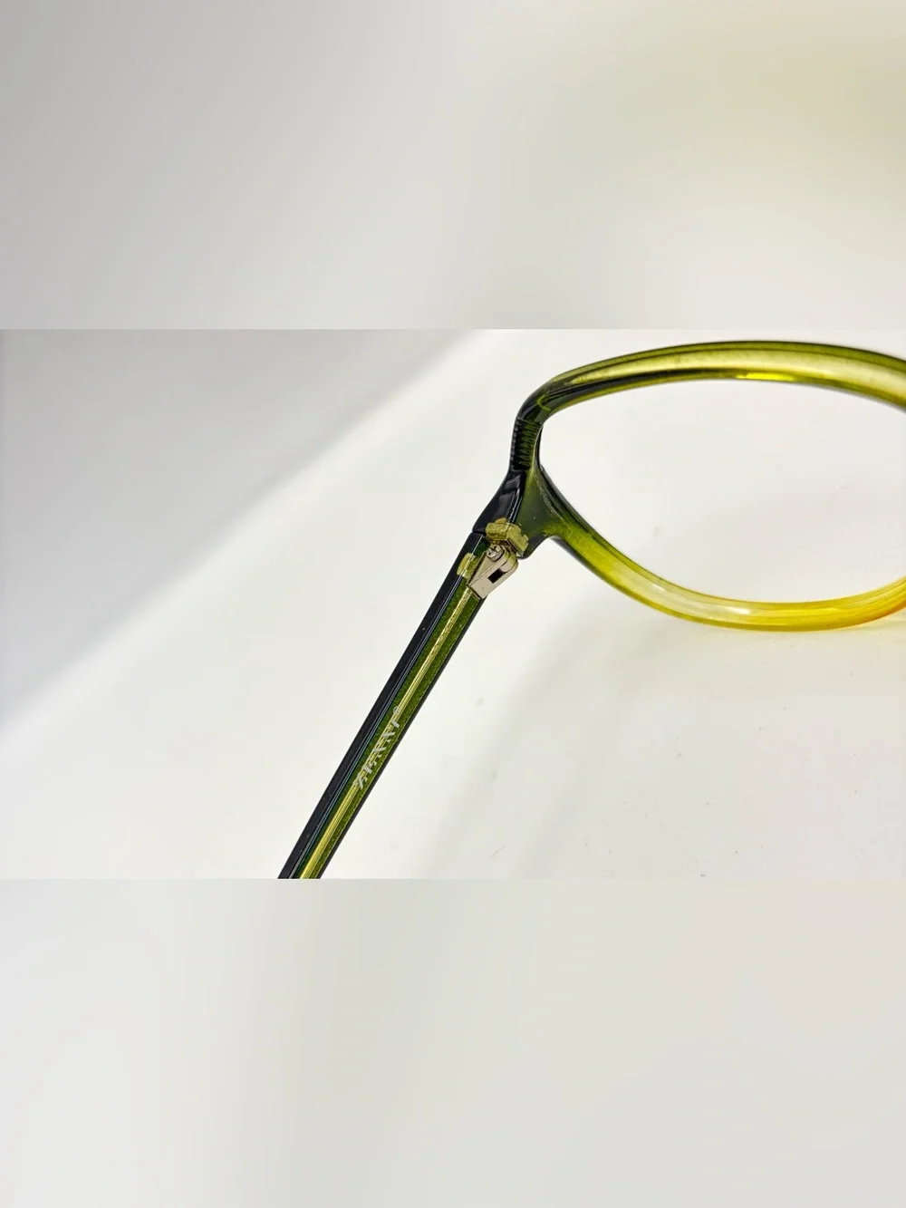 Zenni Green Oval Sunglasses Frames Only